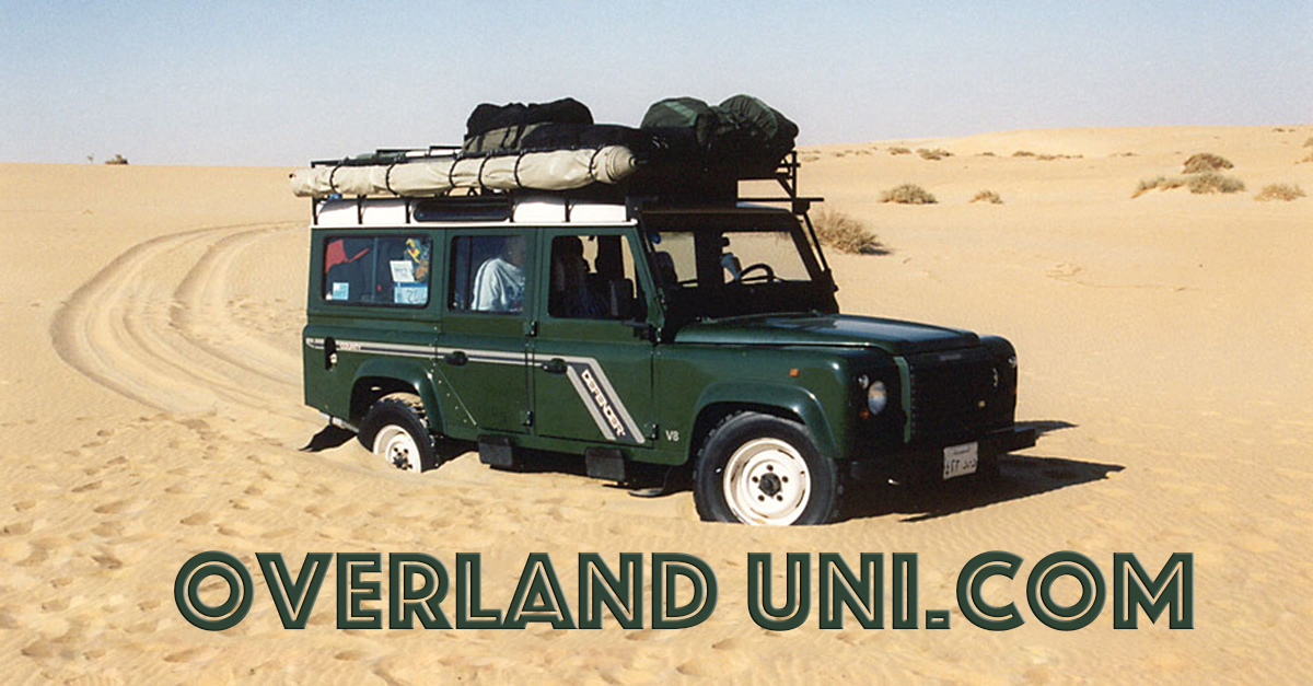 Overland Uni - Driving around the world in Land Rover Defenders - Positive Thinking Doctor - David J. Abbott M.D.